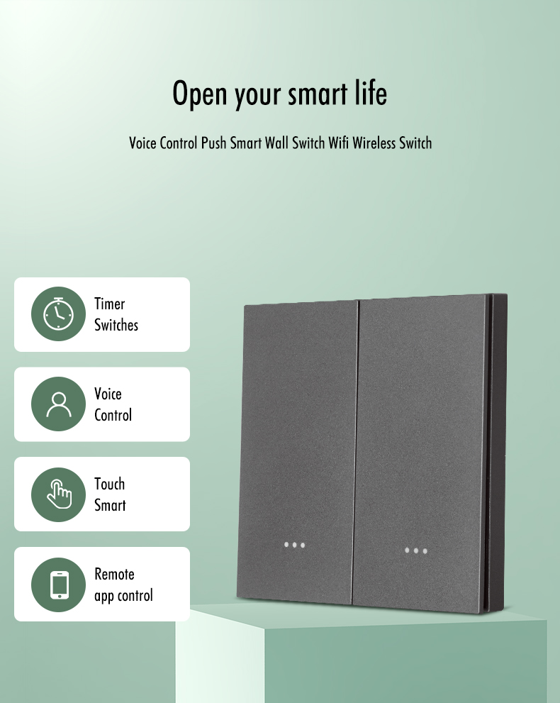 Highlight Of Smart Light Switch UK Type Highlight Of Smart Light Switch UK Type
