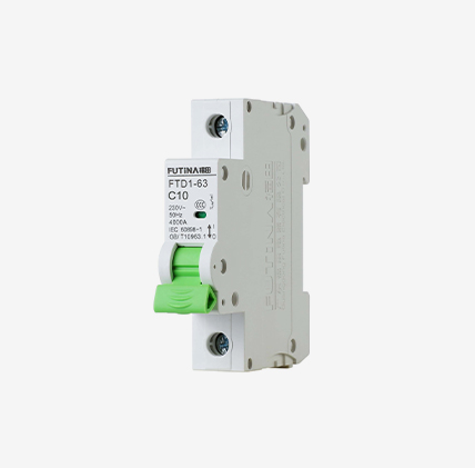 1 Pole 10 Amp MCB Circuit Breaker FTD1