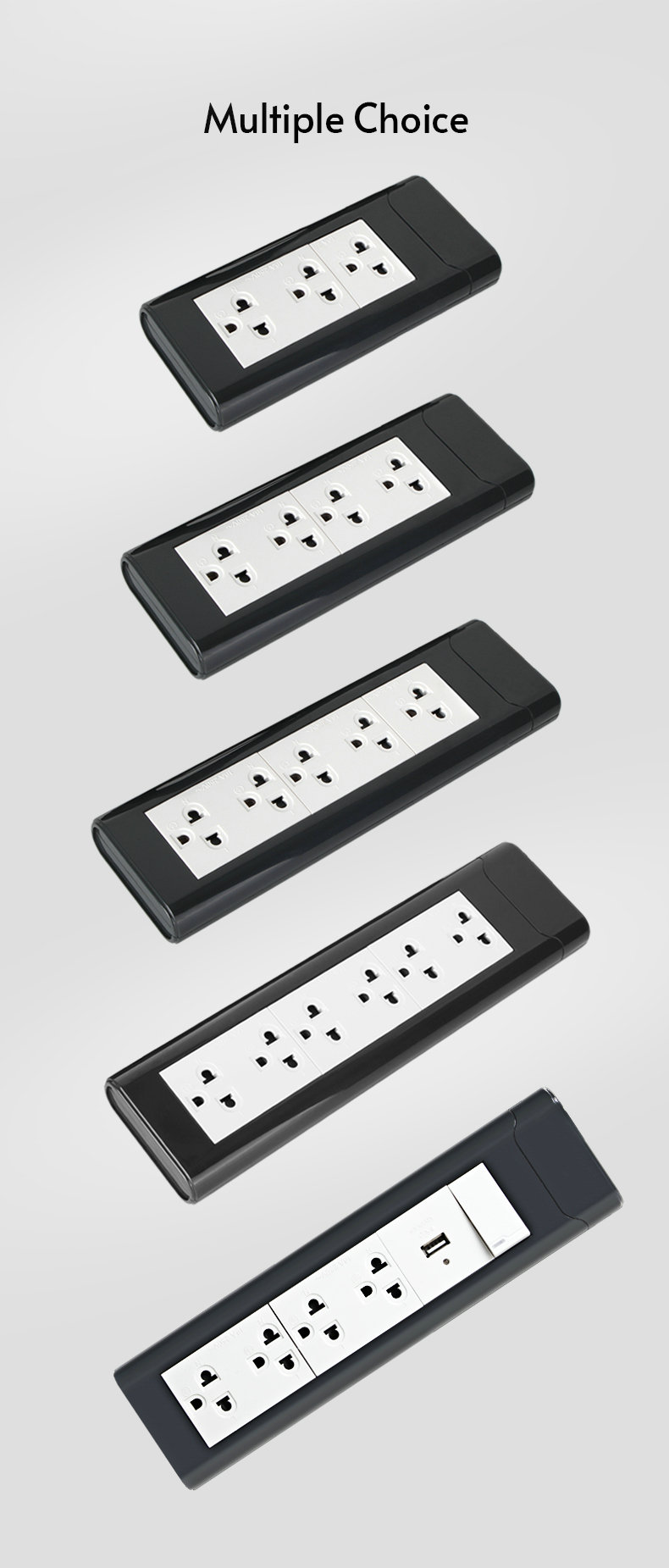 6 Outlet Surge Protector Power Strip