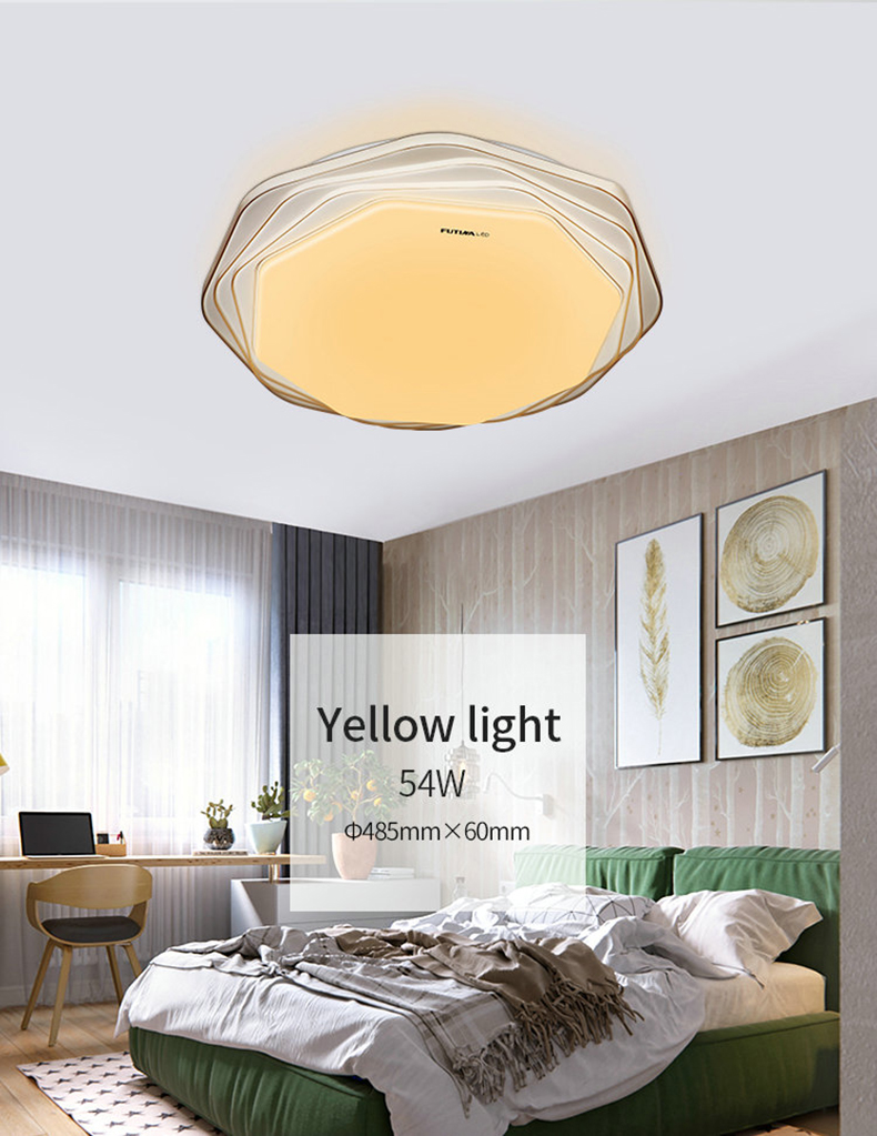 Round Led Ceiling Light Fixtures Panel