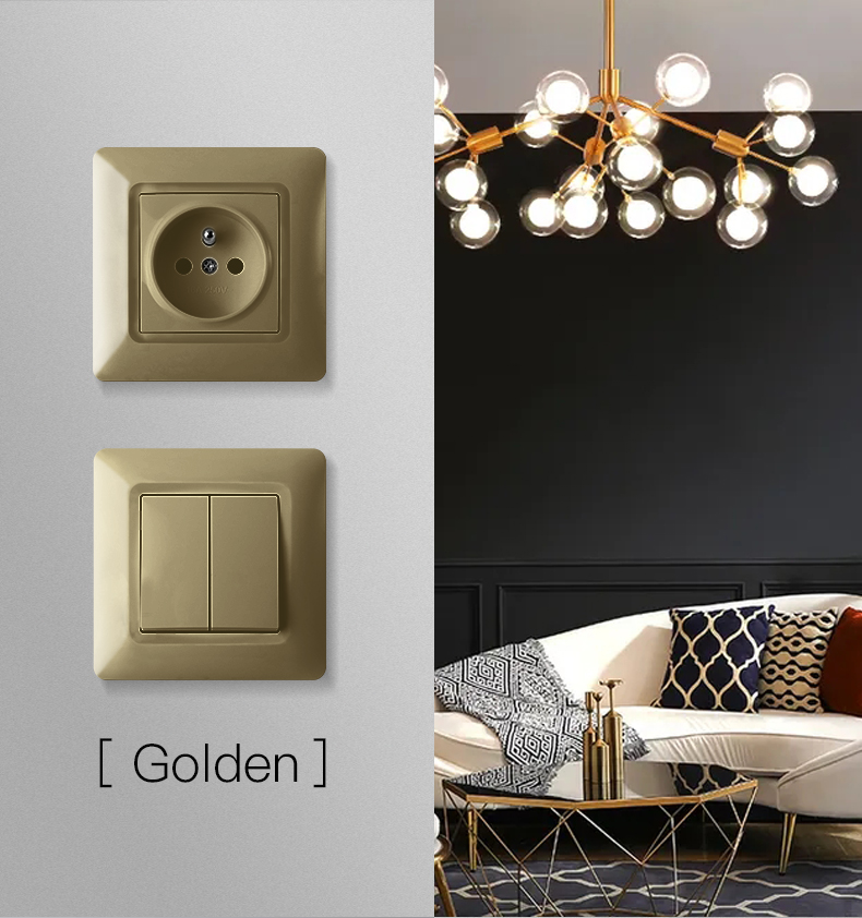 Metal Light Switches And Sockets