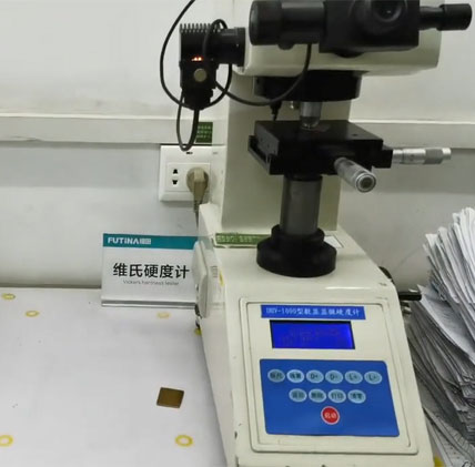 Futina Copper Material Hardness Test