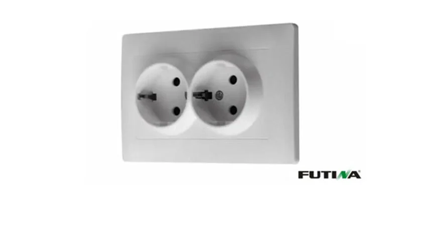 Futina European Standard Switch And Outlet Wiring Device Eu Eos