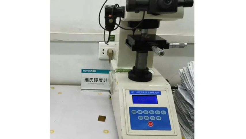 Futina Copper Material Hardness Test