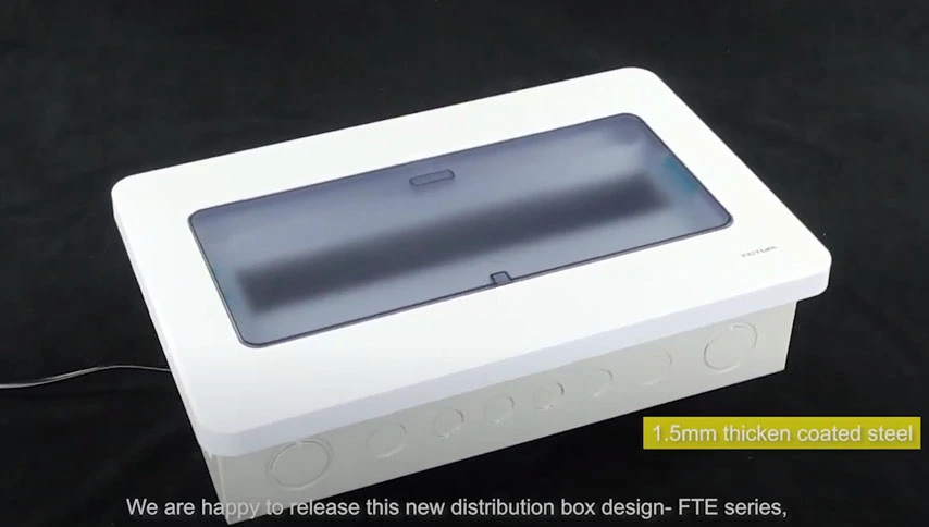 FTE screwless distribution box